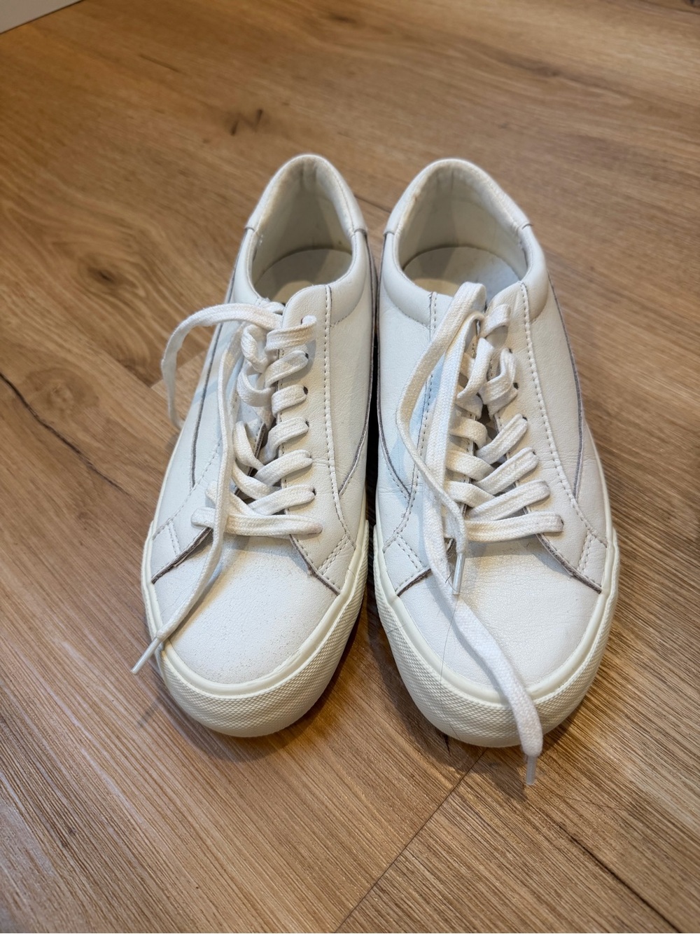 Madewell White Low-Top Sneakers - Picture 2 of 5